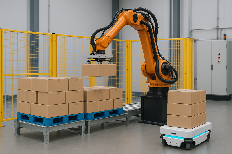 Robot Otomatisasi Manufaktur